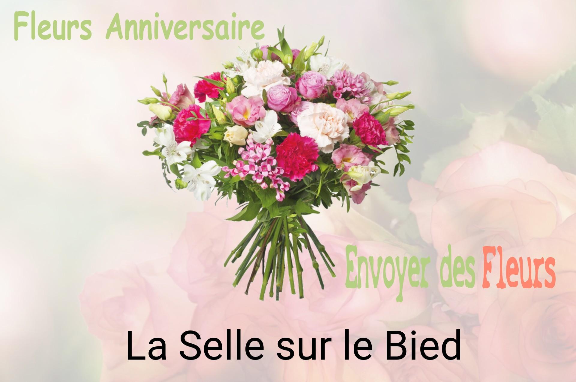 Bouquet de fleurs d’anniversaire livré à La Selle-sur-le-Bied