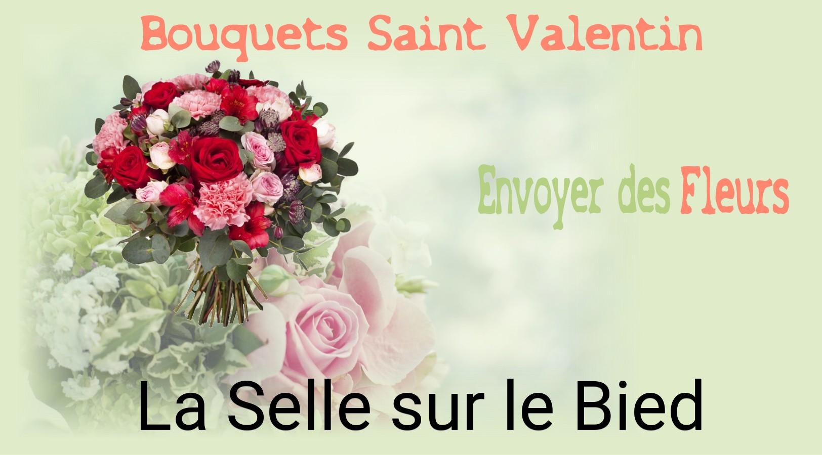 Roses de Saint-Valentin livrées à La Selle-sur-le-Bied